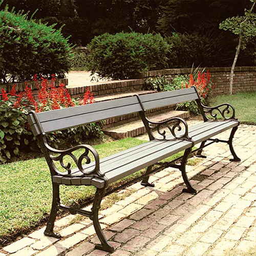 CAD Drawings Robinson Iron Scroll Bench